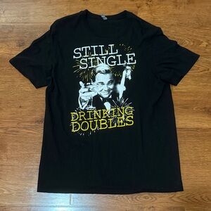 Graphic Tee - Still Single Drinking Doubles